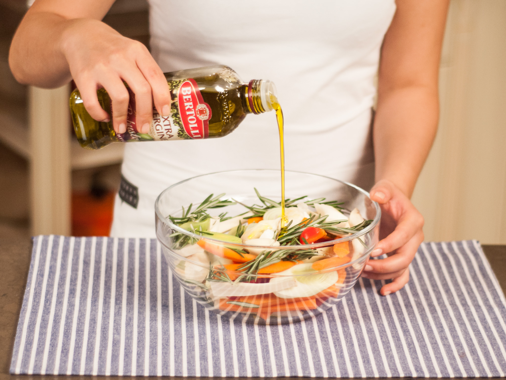 Aromatic roasted vegetables