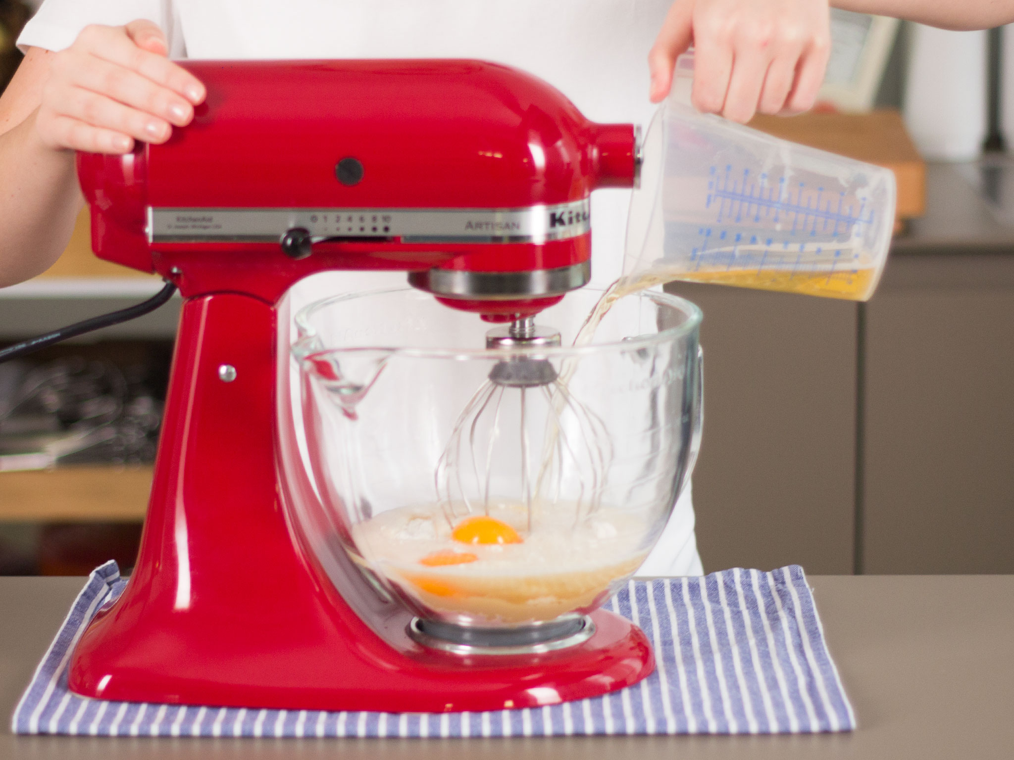 Bavarian apple fritters