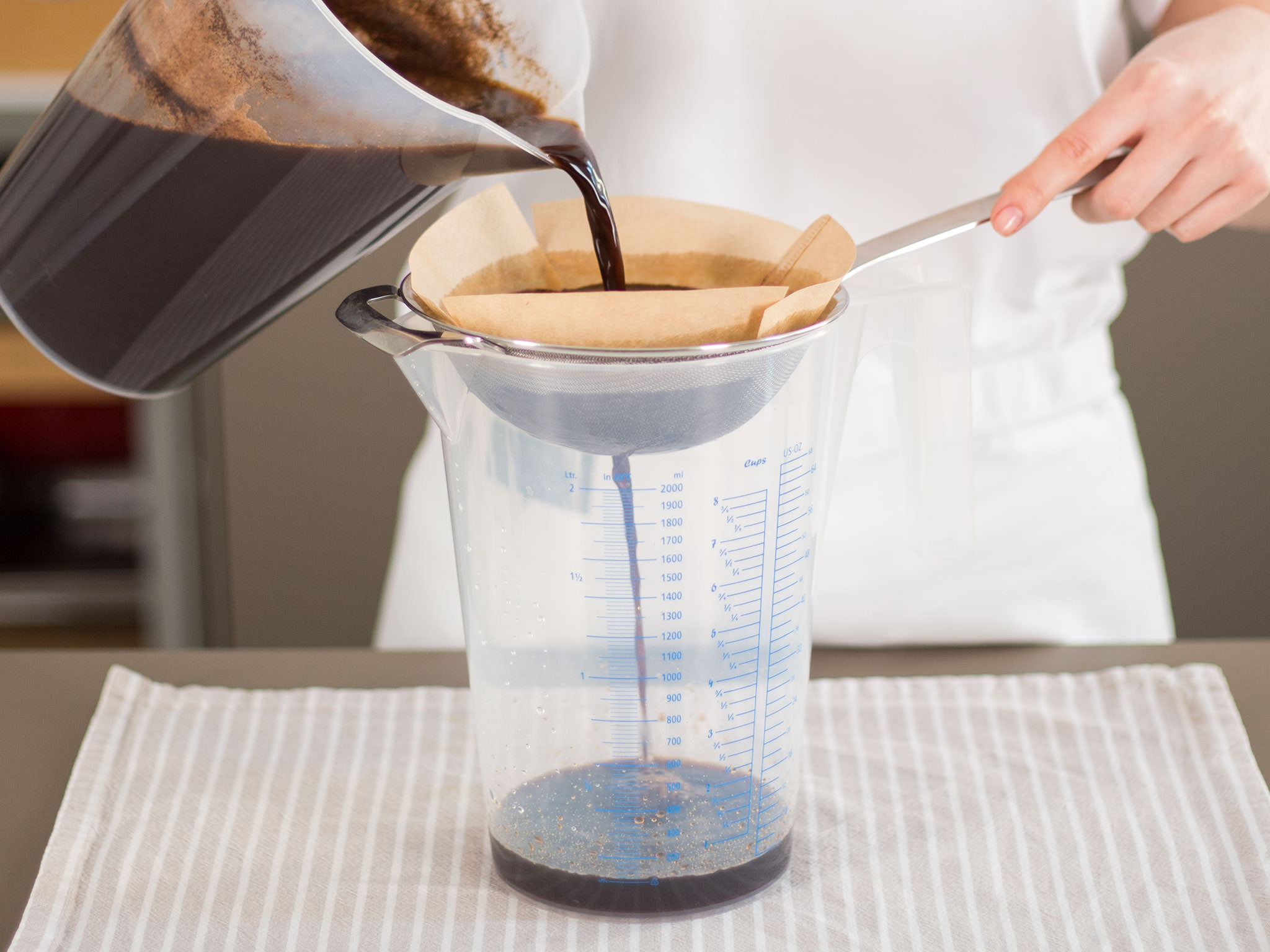 Cold brew Irish coffee