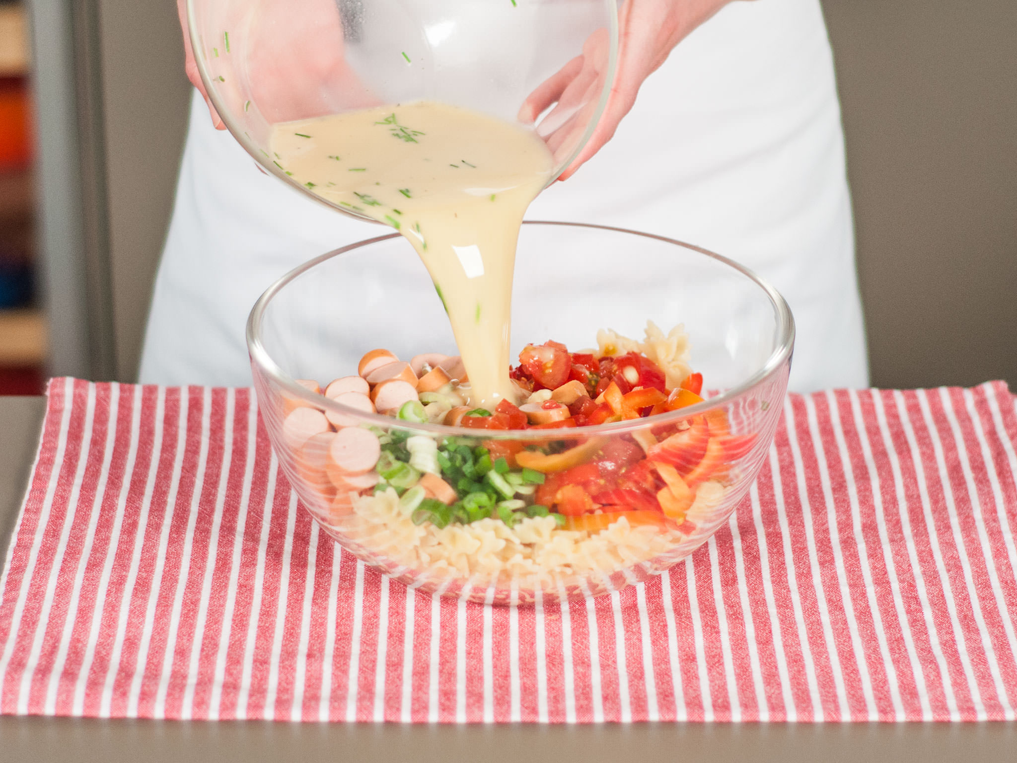 Kid approved pasta salad